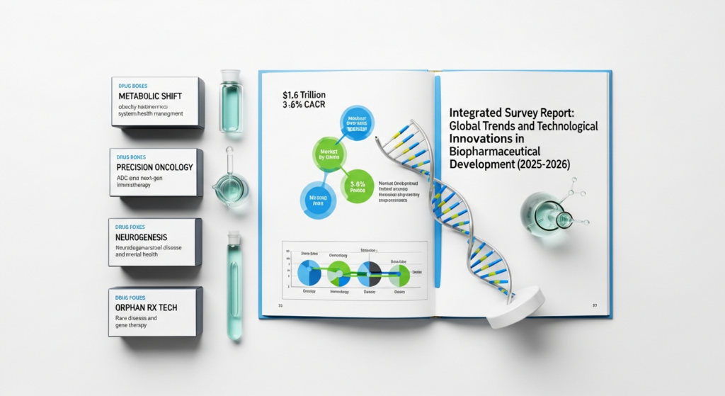 見出し2用: 今のお薬開発のトレンドって何なの?2026年、治験の最前線を解説 - イメージ写真