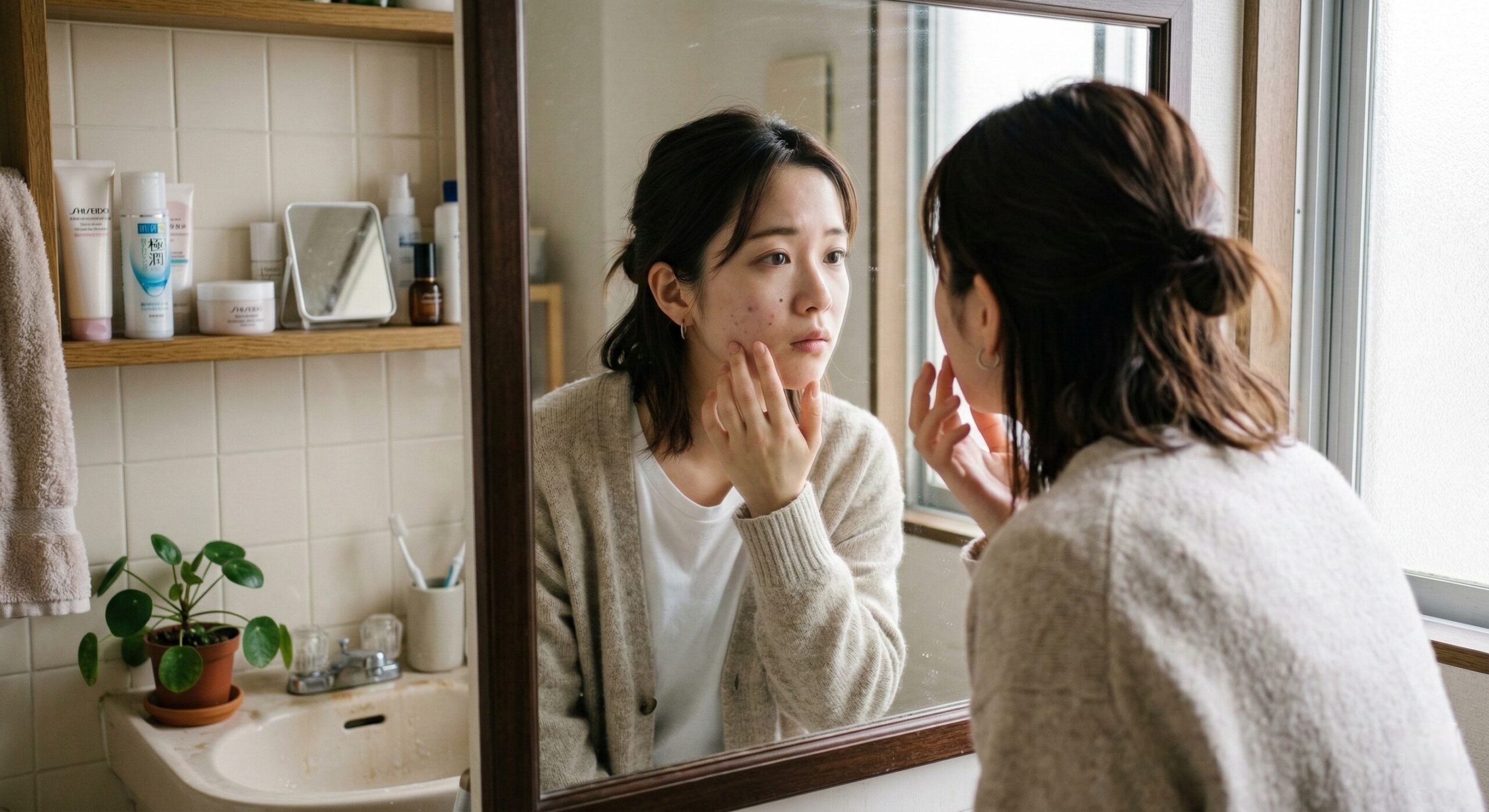 見出し1用: 皮膚科臨床研究の検査を徹底解剖：あなたの皮膚が持つ『未来の価値』を測る最新技術 - イメージイラスト