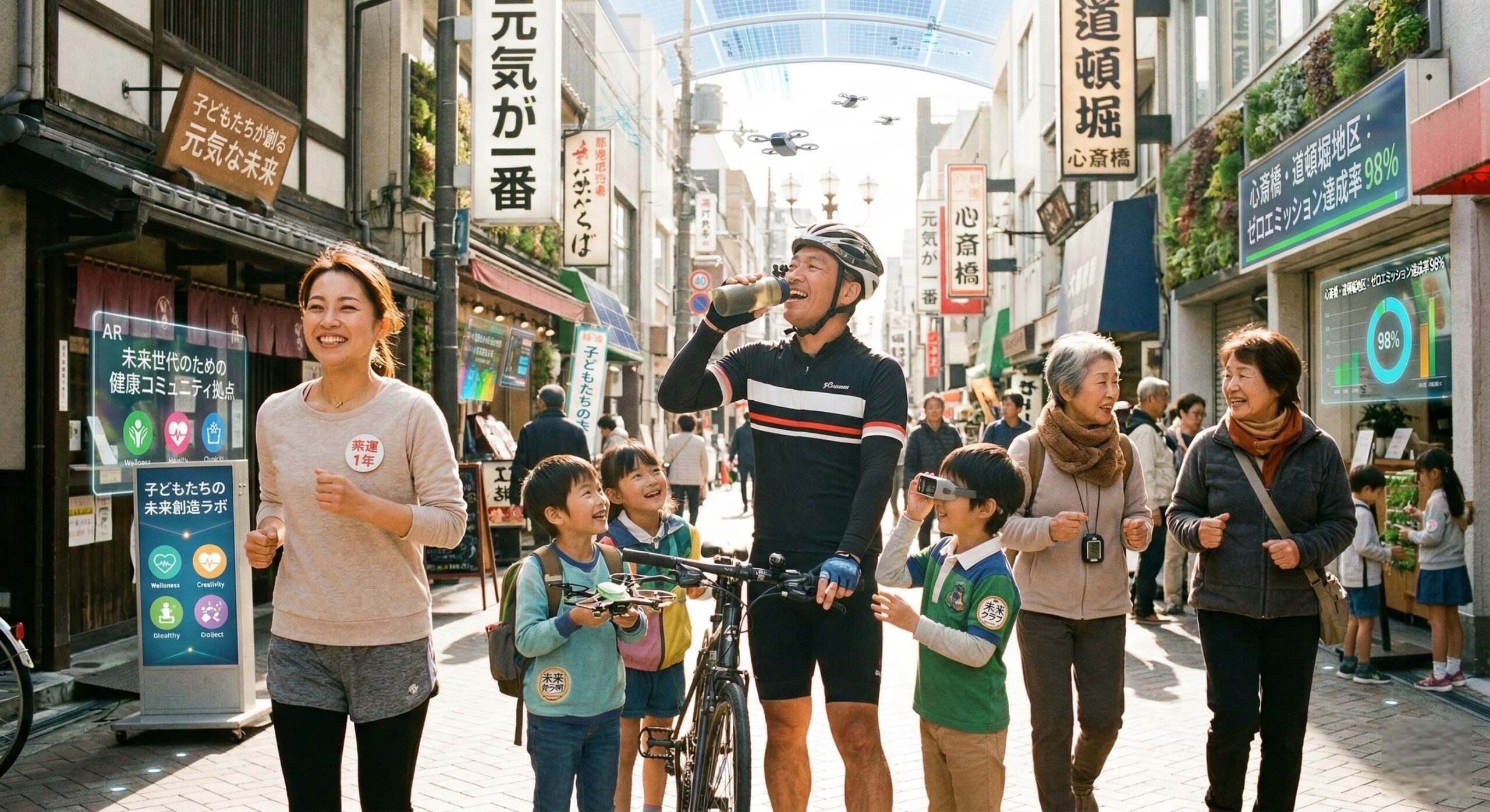 見出し2用: 喫煙率低下は健康にどう影響した？臨床研究が示す『未来の健康』への道筋 - イメージイラスト