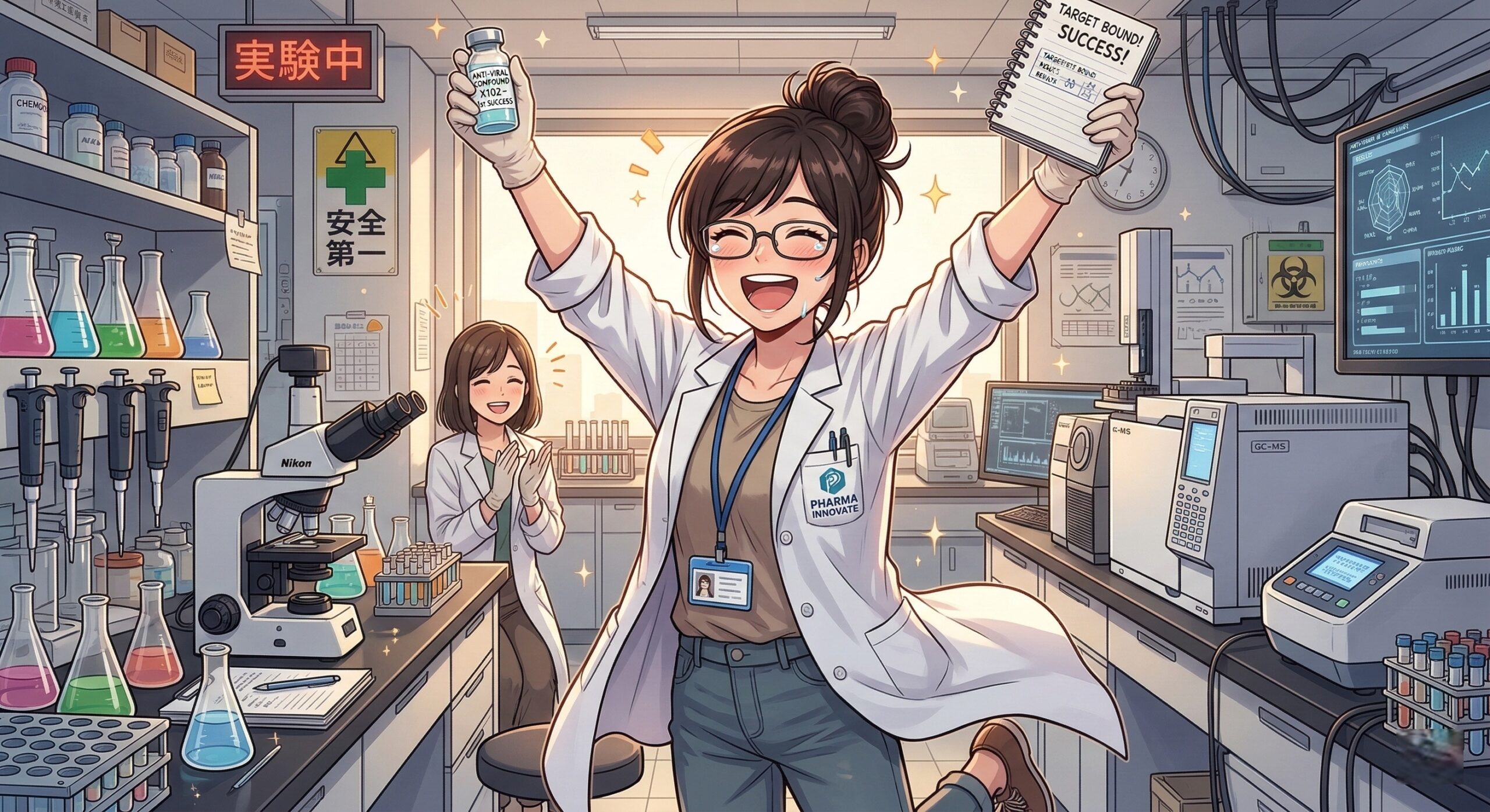 見出し1用: 未来の医療を拓く新薬候補2026：治験から生まれる画期的な治療法とその可能性 - イメージイラスト