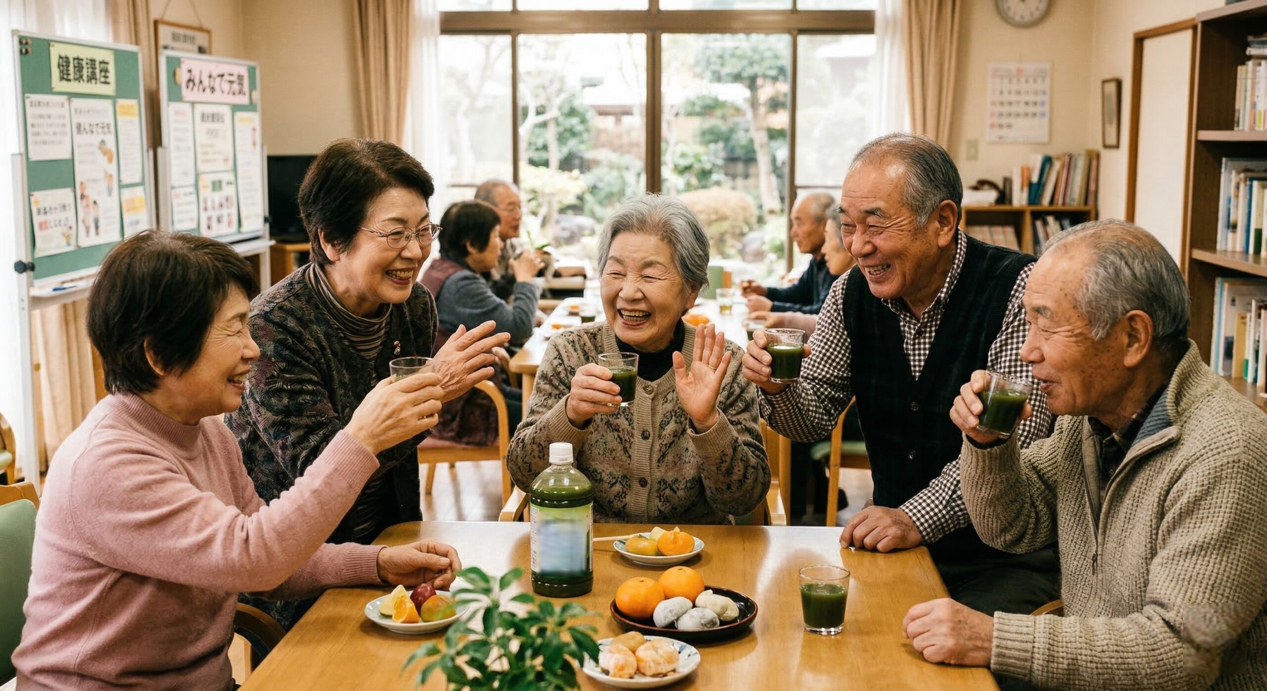 見出し2用: トクホの臨床試験を深掘り：科学的根拠で選ぶ、賢い健康習慣 - イメージイラスト