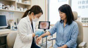 美容・精神科の治験は『効果をどう測る？』見えない変化を科学する評価の最前線 - イメージイラスト