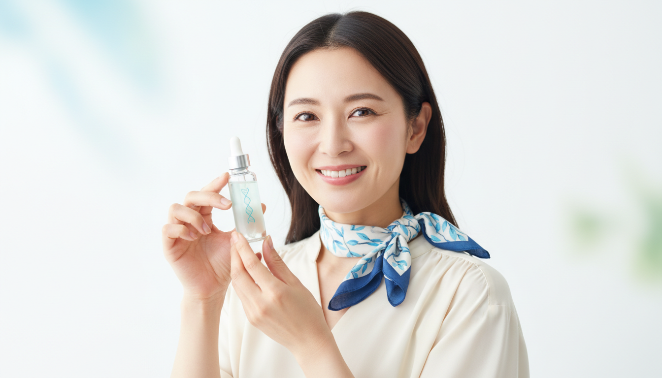 見出し2用: 美容治験の最前線2026：ヒアルロン酸からエクソソームまで、未来の美肌を拓く成分と効果 - イメージ写真