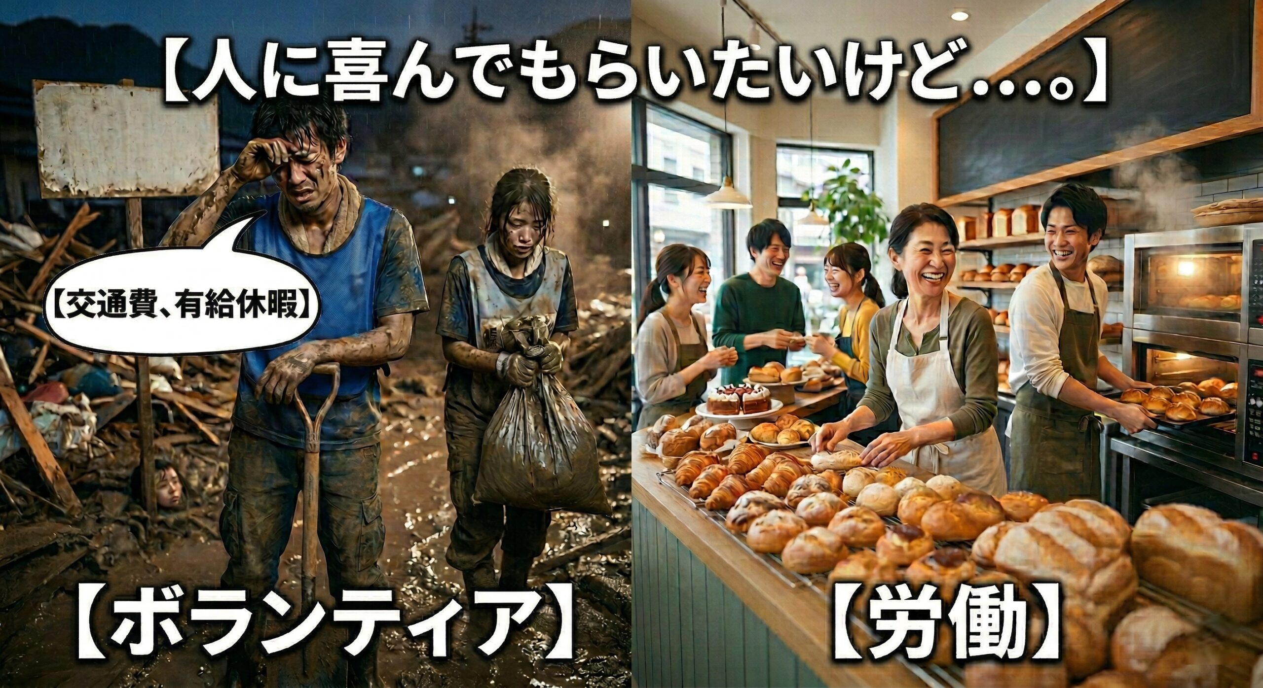 「有償ボランティア」って何？治験だけじゃない、賢い大人が知るべき社会貢献と対価の真実 - イメージイラスト