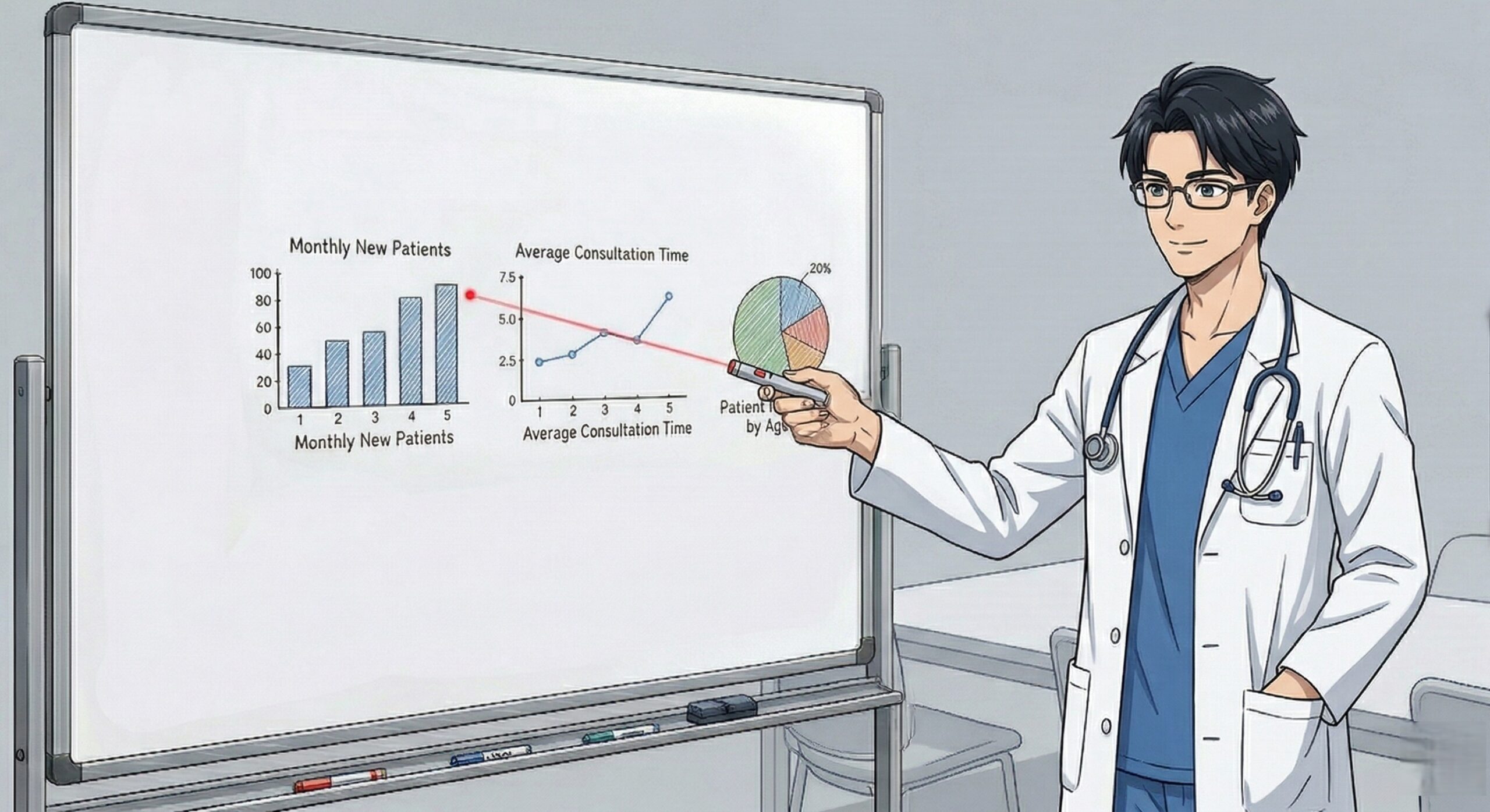 見出し1用: 治験の休薬期間は3～4ヶ月が目安｜次の参加まで空ける理由と計画法 - イメージイラスト