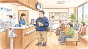 【2026年最新】肥満症の治験が急増中！未来の治療薬と賢い参加で「時間を価値に変える」 - イメージイラスト