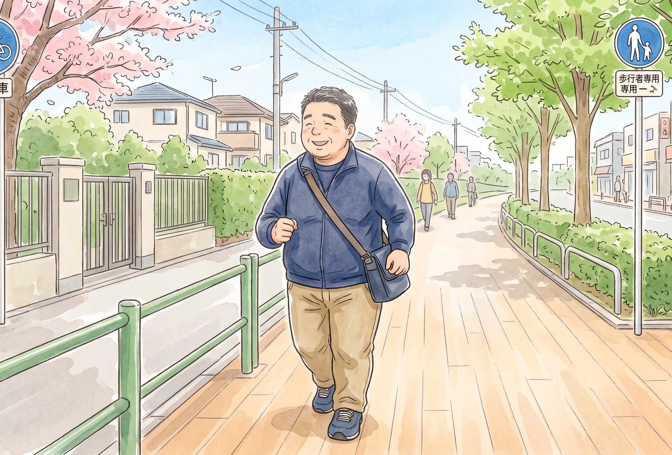 見出し2用: 【2026年最新】肥満症の治験が急増中!未来の治療薬と賢い参加で「時間を価値に変える」 - イメージイラスト